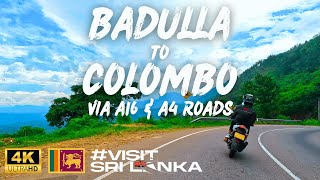 Badulla to Colombo | 6.5-Hour Road Trip via A16 \u0026 A4 #visitsrilanka 🇱🇰