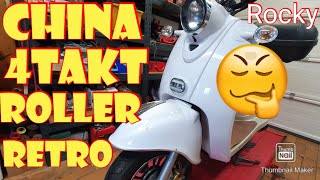 CHINA 4TAKT Roller Erfahrungen/ Reparieren/ Alpha Motors Venus / Hat keine Leistung