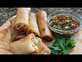 ASMR Cooking: Vegetable Lumpia Filipino Egg rolls