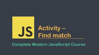 Activity: Find Match