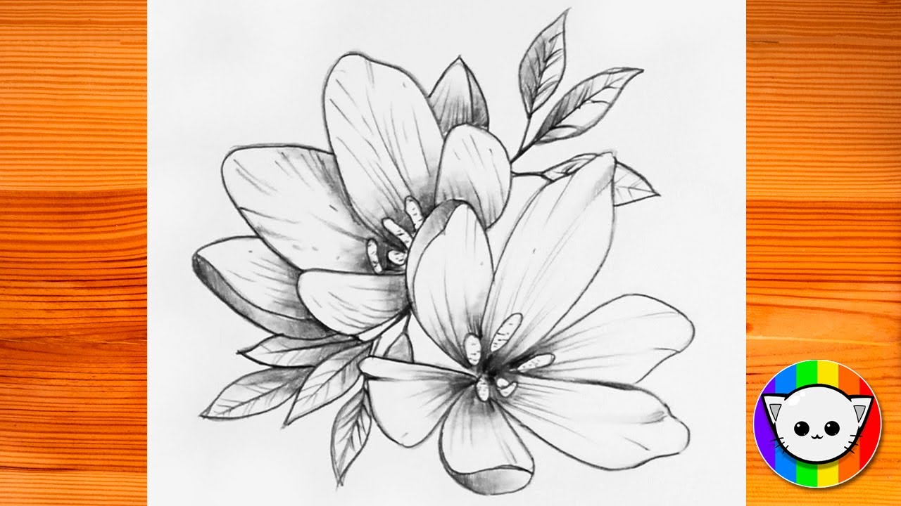 Pretty Simple Flowers To Draw