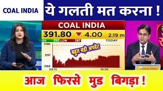 Coal India Share Latest News Today |  Coal ind Stock Price Target | Coal India Fundamental Analysis