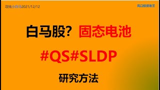 固态电池QS和SLDP会成为白马股吗？