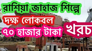 জাহাজ শিল্পে কর্মী নিয়োগ রাশিয়ায়।সল্প খরচ এ যাবার সুযোগ পুরুষ এর।Russia Shipbuilding Vacancy