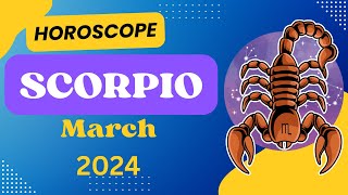 SCORPIO March 2024- Love, Money, Career and Lucky Numbers 🍀 #zodiac #horoscopes #scorpio