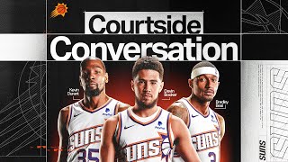 Courtside Conversation: Kevin Durant, Devin Booker, and Bradley Beal