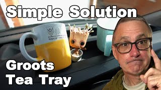 Simple Van Life Improvement A Home Built Dashboard Tea Tray