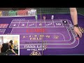 winning with $20 on a craps table