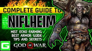 God of War Complete Guide to Niflheim | How to Get the Best Armor \u0026 Fully Upgrade It | (GOW 2018)