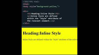 CSS Tutorial: Inline | Web Development Tutorials #3 | @MayilRangoli