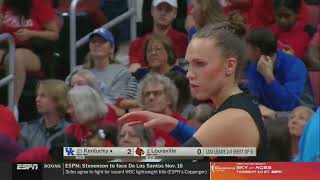 Highlights: No. 2 Louisville Volleyball vs. No. 21 Kentucky