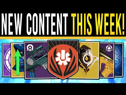 Destiny 2: NEW Content THIS WEEK! New EXOTICS, Patch Changes, Quest Steps, Adept Weapons (25 June)