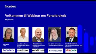 Webinar om Forældrekøb med danbolig og Nordea