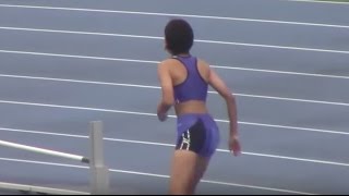 優勝 計良優香1m65 / 2016東京都高校新人陸上 女子走高跳 決勝