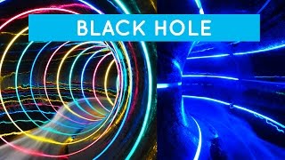 Bad 1 Bremerhaven - Black Hole || Colorful LED water slide!
