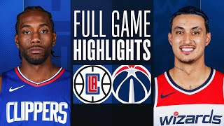 CLIPPERS at WIZARDS | FULL GAME HIGHLIGHTS | January 31, 2024