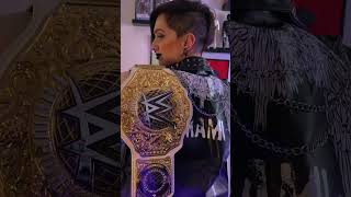 Wwe unboxing Rhea Ripleys Belt. #wwe #cosplay #rhearipley #toys #unboxing oxing