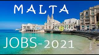 Malta job 2021//