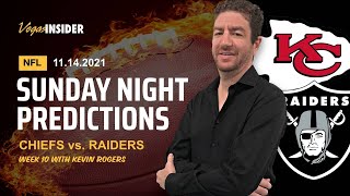 Sunday Night Football Predictions: Week 10 - NFL Picks - Chiefs vs. Raiders