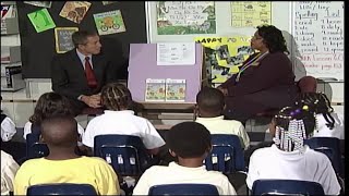 Sept. 11, 2001: President George W. Bush learns about terror attacks at Sarasota school