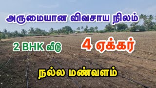 ID - 459 நல்ல மண்வளம் கொண்ட விவசாய நிலம் விற்பனைக்கு farmland for sale