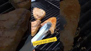 swordfish steak grilled