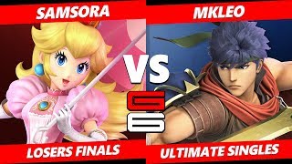 Genesis 6 SSBU - eUnited | Samsora (Peach) Vs. FOX MVG | MKleo (Ike) Smash Ultimate Tournament LF