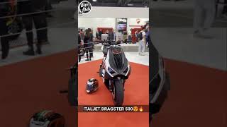 New Italjet Dragster GP500!!🔥🔥Scooter Concept with 6 gears, chain transmission and 43 HP power!!😱