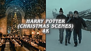 harry potter christmas scene pack