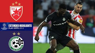 Crvena zvezda vs. Maccabi Haifa: Extended Highlights | UCLQ Play-Offs Leg 2 | CBS Sports Golazo