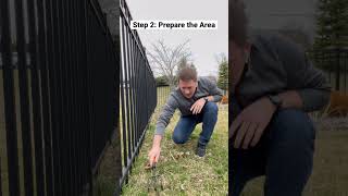 How to overseed a small area in your lawn using Mother Nature!