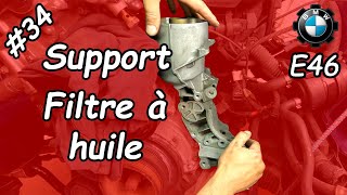 Remplacer le joint du support de filtre à huile [BMW E46 CIA 330]