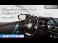 Head Up Display in the Citroen e-C4 #Shorts