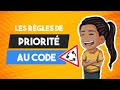 Les règles de priorité au Code de la route