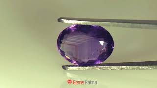 6.10 ct Amethyst Gemstone | GemsRatna | GRAM00084