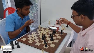 Lights Out! Aravindh Chithambaram vs Mitrabha Guha | National Blitz Final round