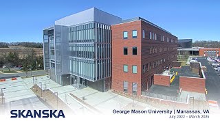 Official 4K Time-Lapse: George Mason University's Life Science and Engineering Building