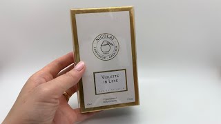 香水開箱 Unbox Perfume 尼古萊之香 Nicolai Parfumeur Createur 紫羅蘭之愛 Violette in Love