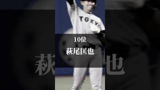 プロ野球背番号12スターランキング #プロ野球 #石山泰稚 #石川歩