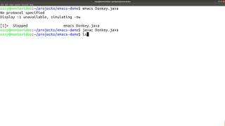 Emacs - Basics - 2 - Start pause exit