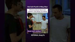 1 Inch Punch in Wing Chun - Bruce Lee's method vs Chu Shong Tin's