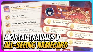 Mortal Travails: Series V All-Seeing Namecard Complete Guide | Genshin Impact 原神