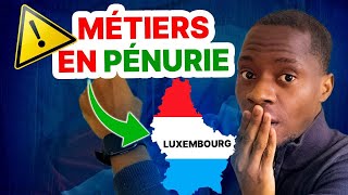 URGENT🚨:Luxembourg🇱🇺 Donne Contrat de Travail Dans Ces Métiers Sans Expérience.