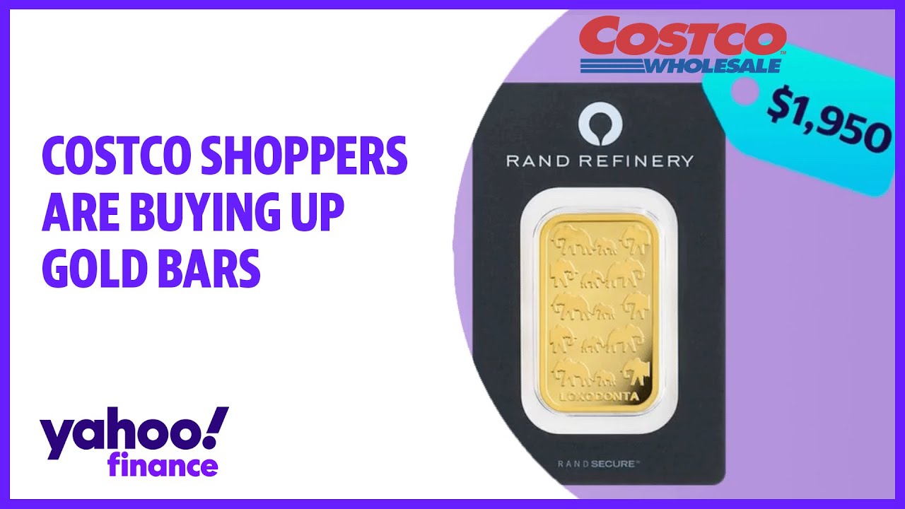 Costco Shoppers Are Buying Up Gold Bars - YouTube