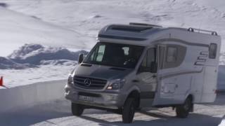 Hymer ML-T based on Mercedes-Benz Sprinter 4x4 Driving Video Trailer | AutoMotoTV