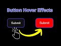 Amazing CSS Button Hover Animation | Red Background Fill Effect | HTML & CSS Tutorial