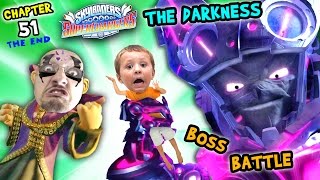 Kaos \u0026 Chase Defeat THE DARKNESS! Lets Play SKYLANDERS SUPERCHARGERS Chapter 51: FINAL BOSS BATTLE