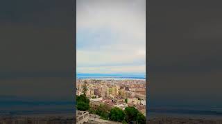 Stunning views from the top of Cagliari, Sardinia! 🇮🇹 #Cagliari #Sardinia #travel