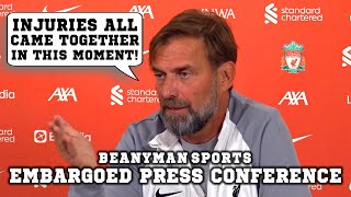 'You expect injuries BUT they came together in this MOMENT!' | Liverpool v Newcastle | Klopp Embargo