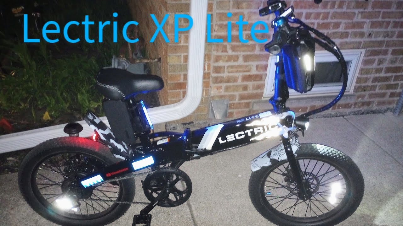 LECTRIC XP LITE E-BIKE : HIT 100 MILE MARK CHARGING MY EV : 20 MPH ...